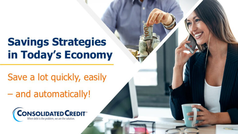 Saving Strategies in Today’s Economy