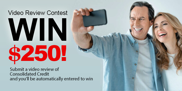 Consolidated Credit Video Review Contest Banner