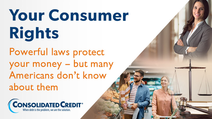 Your Consumer Rights Consolidated Credit Poster
