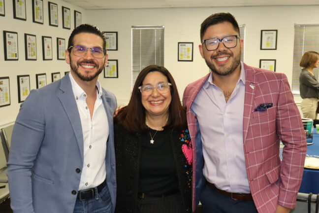 Group photo at the Hispanic Heritage Chamber of Commerce 2024